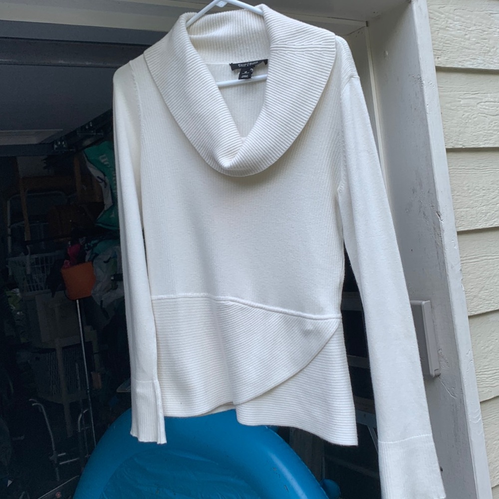 White House Black Market cowl neck sweater